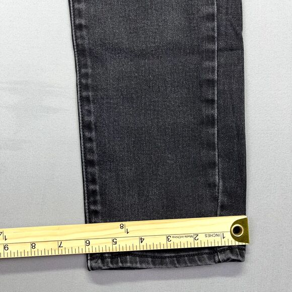 Levis 512 Perfectly Slimming Skinny Leg Women's Jeans Plus Size 12‎ Denim Black - Picture 6 of 15